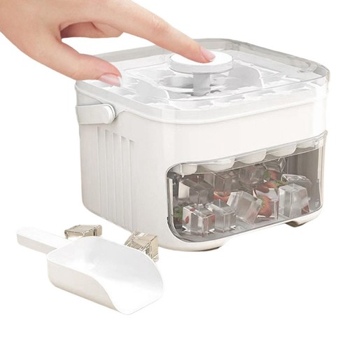 Cube ice maker with easy - ice,