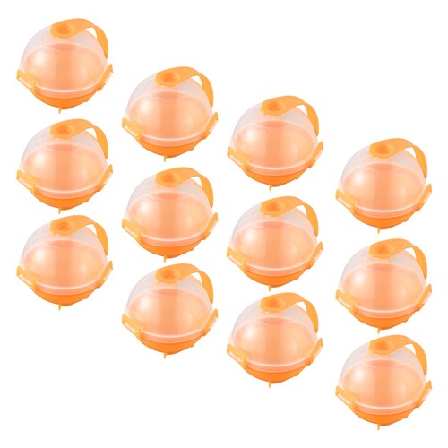 12pcs orange reusable ice - orange, ball