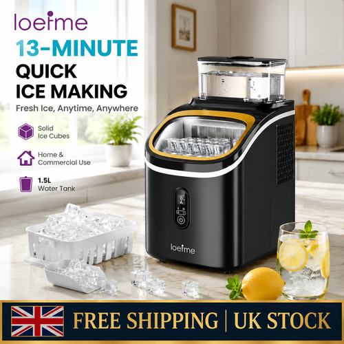 Loefme ice maker 15kg 24h - 1.5l, 15kg/24h