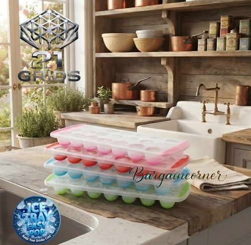 Ice cube tray easy - cube, out