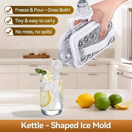 Ice ball maker kettle - ball,