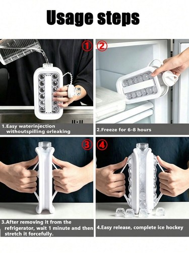 Ice ball maker water - ice,