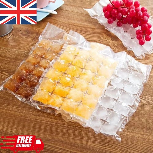 100 ice cube freezer bags - ice,