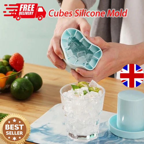 Silicone ice cube mold - silicone,