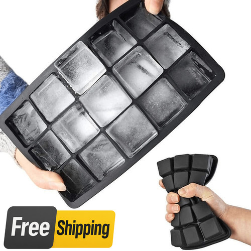Grid silicone ice cube - 15,