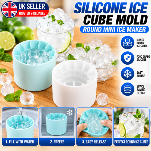 Silicone ice cube - ice, mold