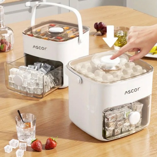 One touch press ice cube - ice,