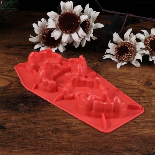 Reusable red ice cube - ice, mold
